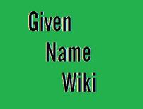 given name traduccion|de wikipedia given name.